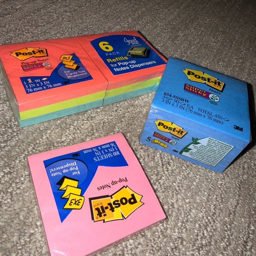 Post-it Notes Assorted Colors